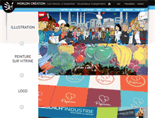 Tablet Screenshot of morlon-creation.com
